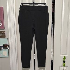 Chico’s charcoal Gray Split Hem Pants